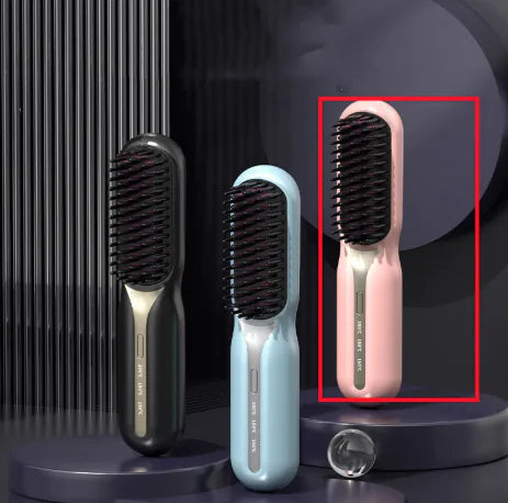 Peigne lissant à charge sans fil