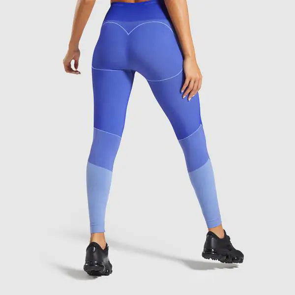Quick-Dry Seamless Yoga Set with Heart Design