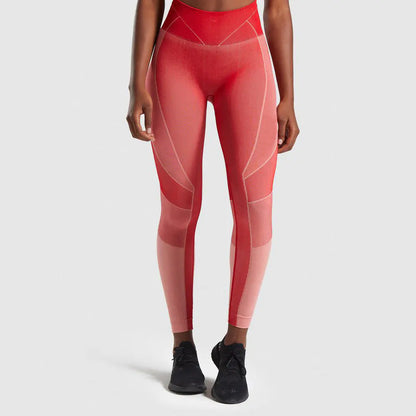 Quick-Dry Seamless Yoga Set with Heart Design